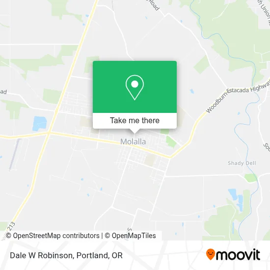Dale W Robinson map