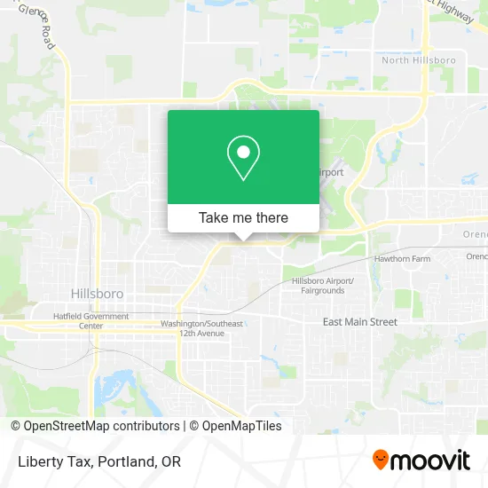 Liberty Tax map