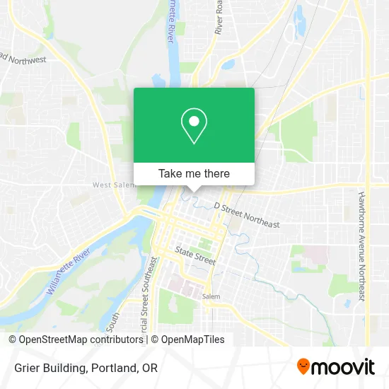 Grier Building map