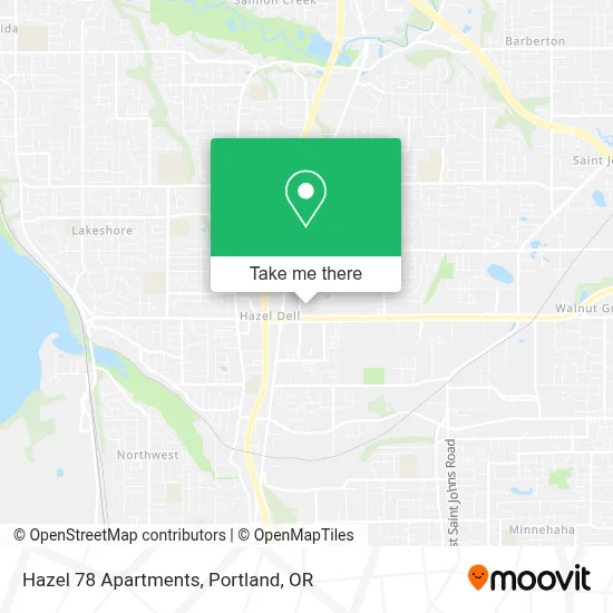 Hazel 78 Apartments map