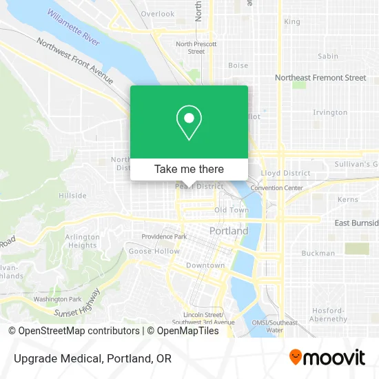 Upgrade Medical map