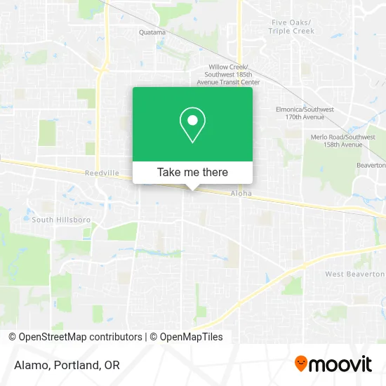 Alamo map