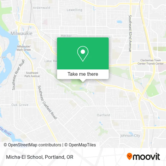 Micha-El School map