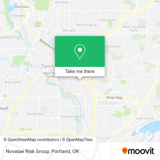 Novatae Risk Group map