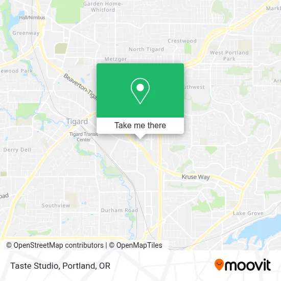 Taste Studio map