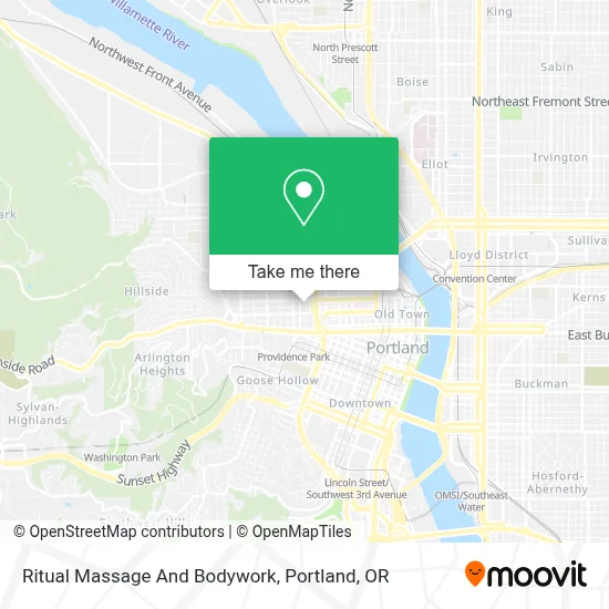Ritual Massage And Bodywork map