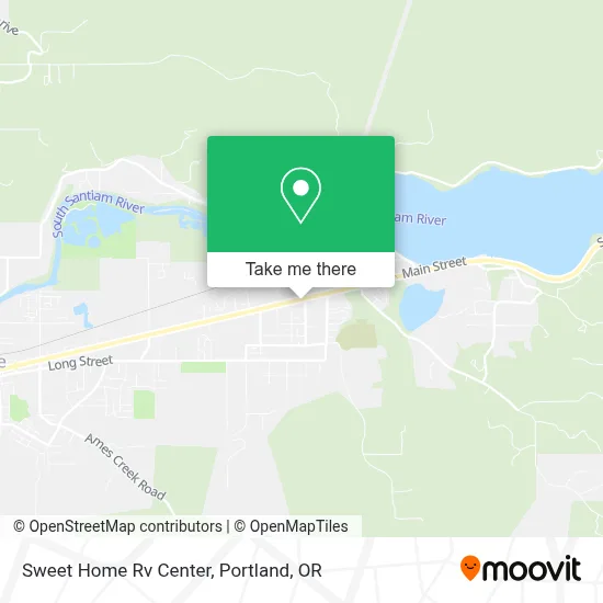 Sweet Home Rv Center map