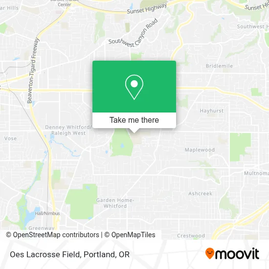 Oes Lacrosse Field map