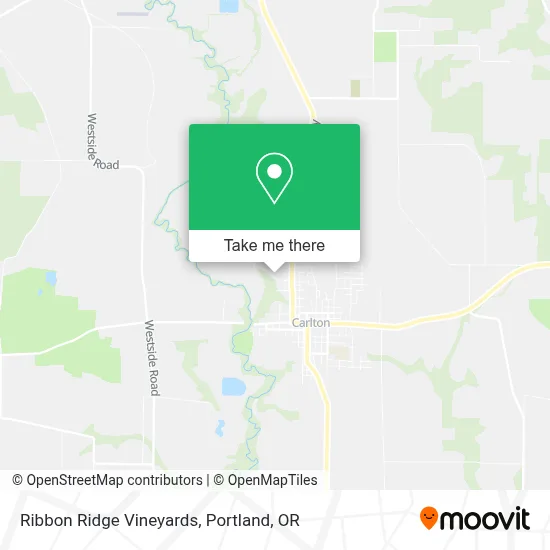 Ribbon Ridge Vineyards map