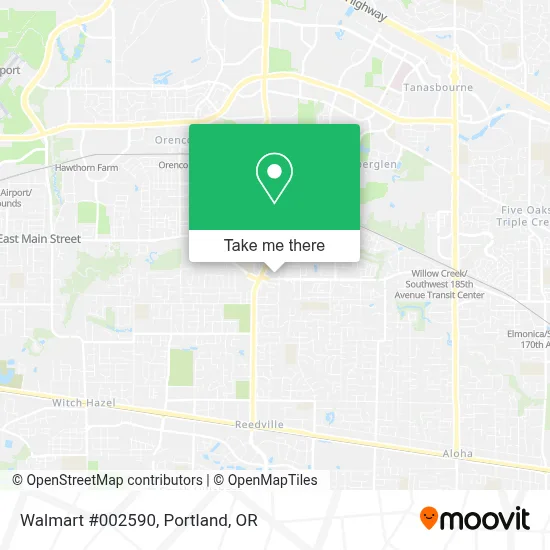 Walmart #002590 map
