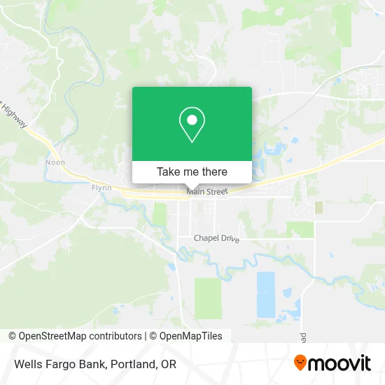 Wells Fargo Bank map