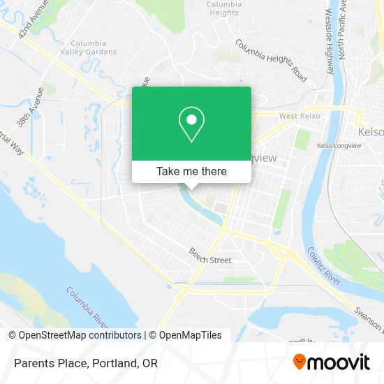 Parents Place map