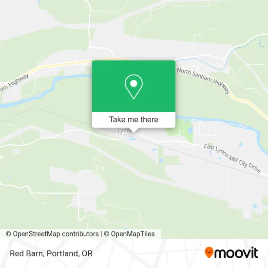 Red Barn map