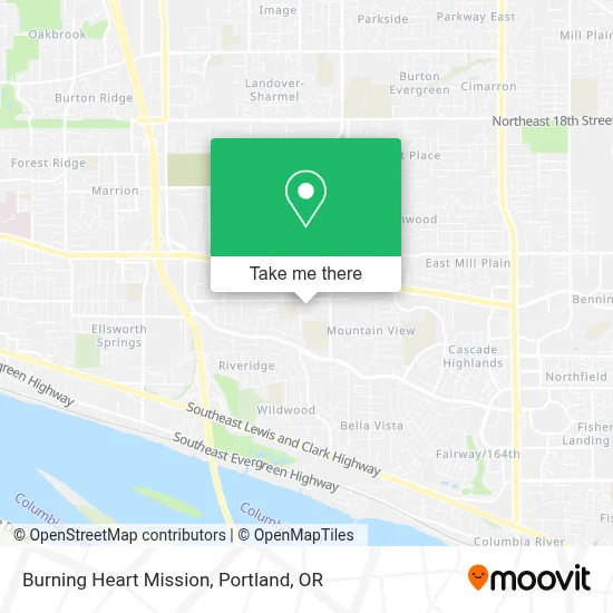 Burning Heart Mission map