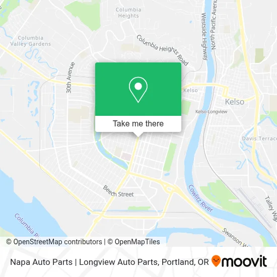 Napa Auto Parts | Longview Auto Parts map