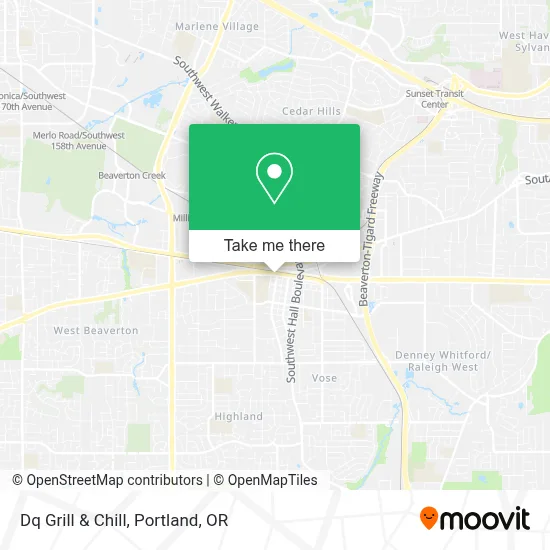 Dq Grill & Chill map