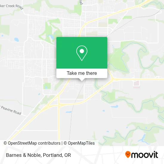 Barnes & Noble map