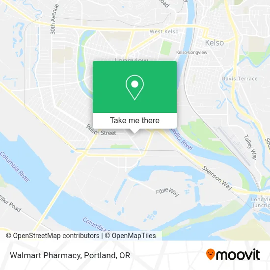Walmart Pharmacy map