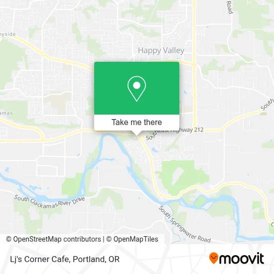Lj's Corner Cafe map