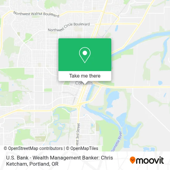 U.S. Bank - Wealth Management Banker: Chris Ketcham map