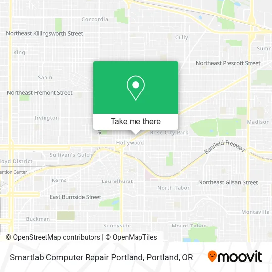 Smartlab Computer Repair Portland map