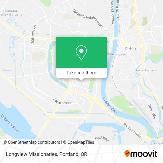 Longview Missionaries map