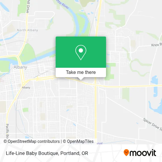 Life-Line Baby Boutique map