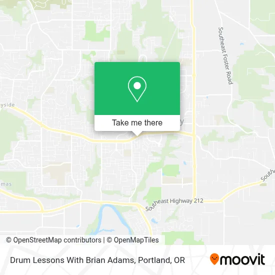 Drum Lessons With Brian Adams map