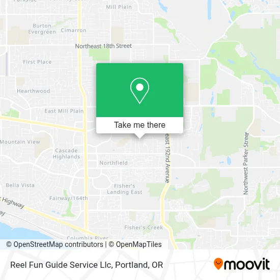 Reel Fun Guide Service Llc map
