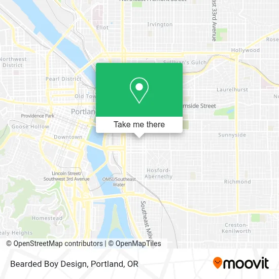 Bearded Boy Design map