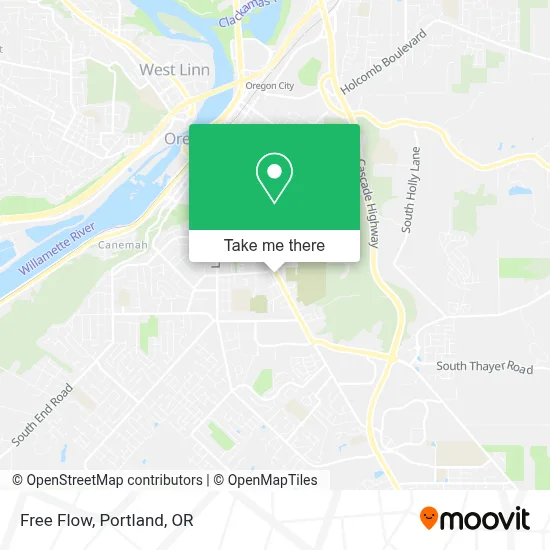 Free Flow map