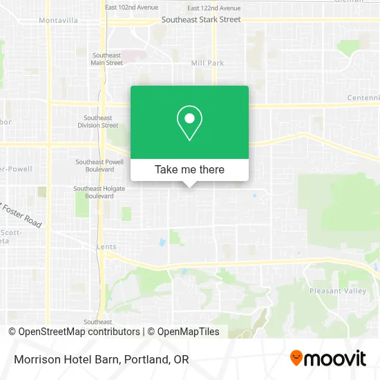 Morrison Hotel Barn map