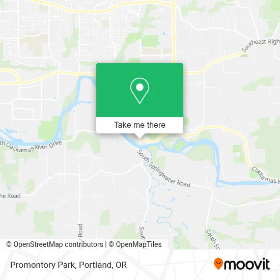 Promontory Park map