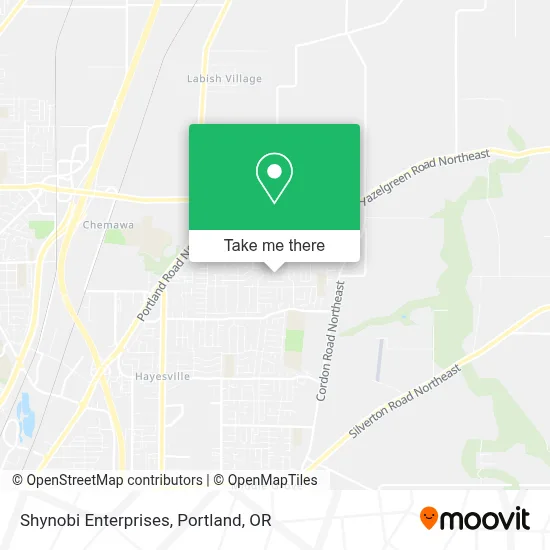 Shynobi Enterprises map