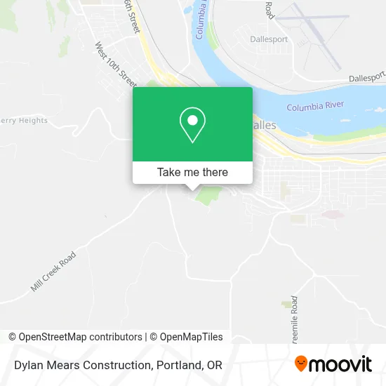 Dylan Mears Construction map