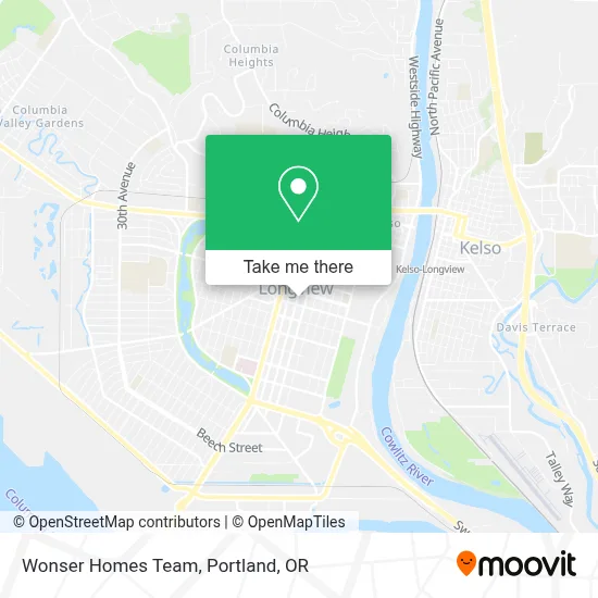 Wonser Homes Team map