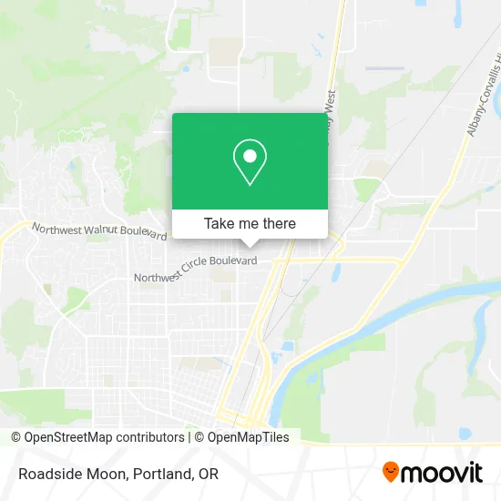 Roadside Moon map