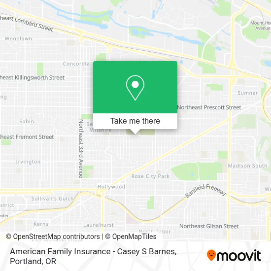 American Family Insurance - Casey S Barnes map
