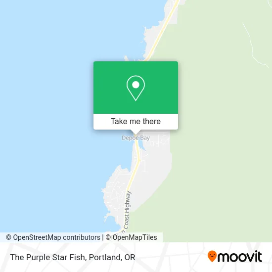 The Purple Star Fish map