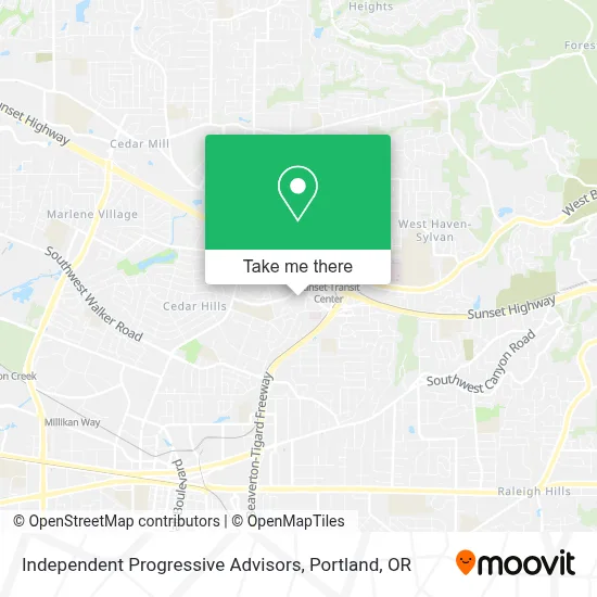 Independent Progressive Advisors map