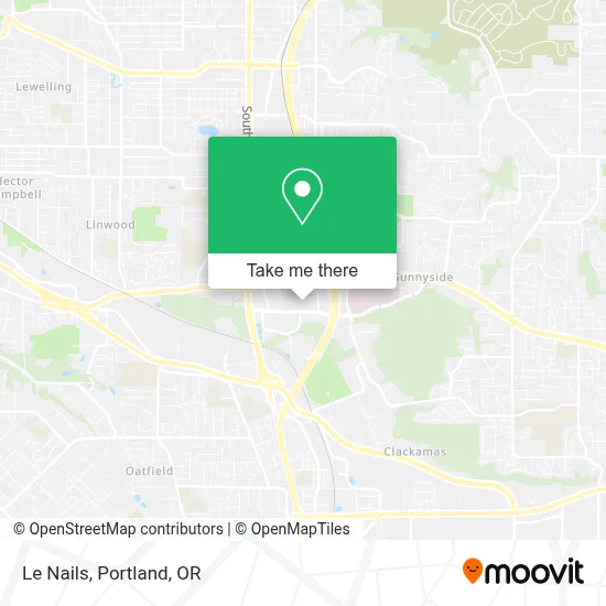 Le Nails map