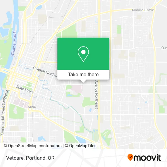 Vetcare map