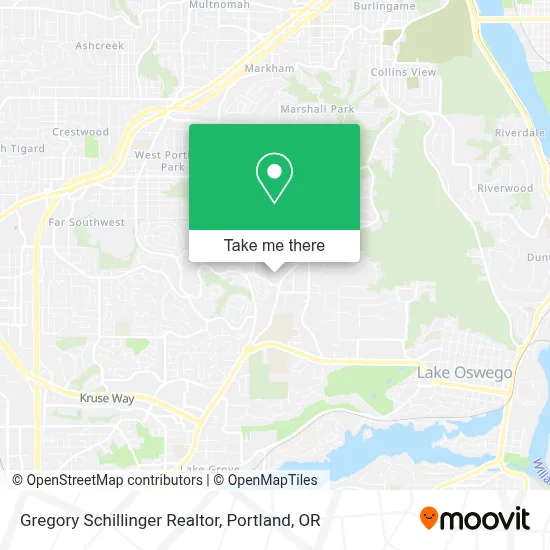 Gregory Schillinger Realtor map