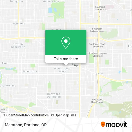 Marathon map