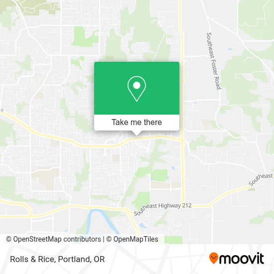 Rolls & Rice map