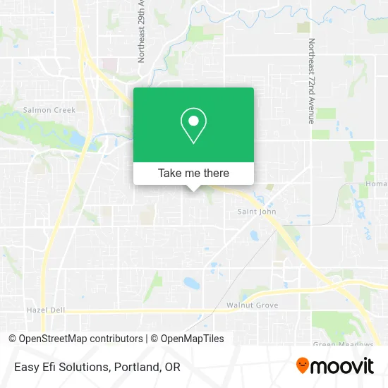 Easy Efi Solutions map