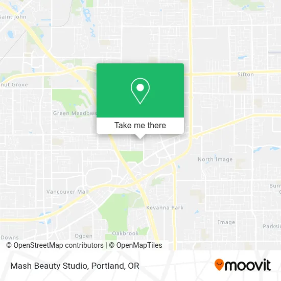 Mash Beauty Studio map