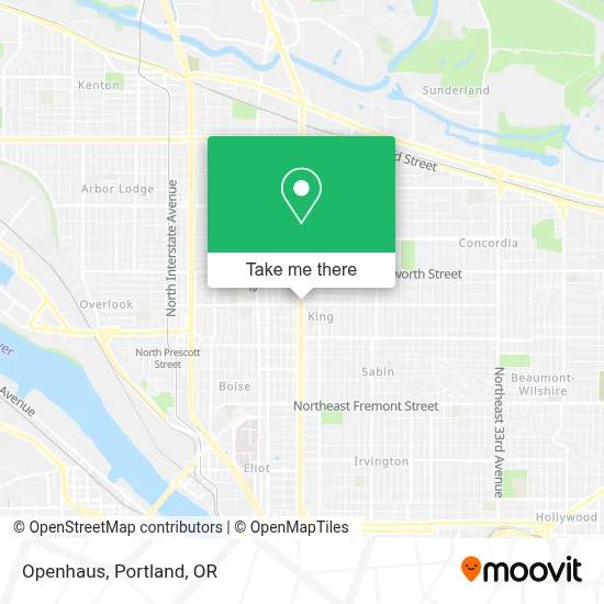 Openhaus map