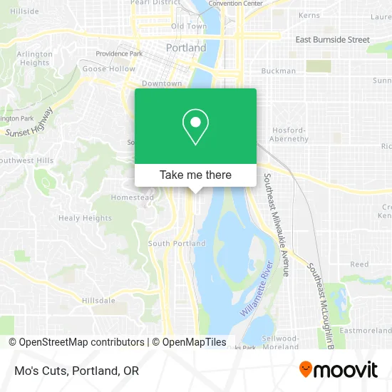 Mo's Cuts map