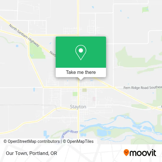 Our Town map